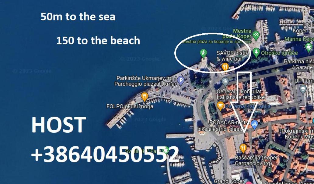 Koper Step To The Sea Apartment Ngoại thất bức ảnh